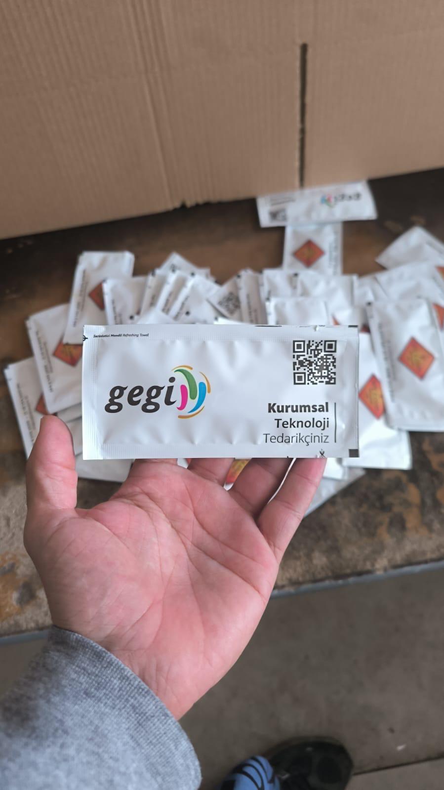 İzmir Logolu Mendil Üretimi 