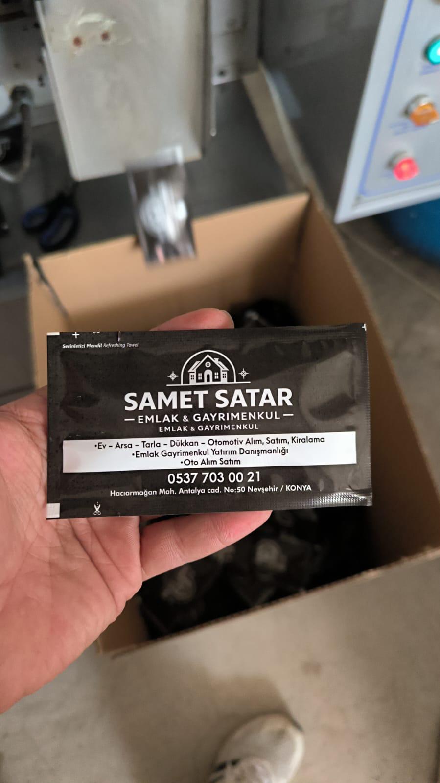 Baskılı Toptan Islak Mendil